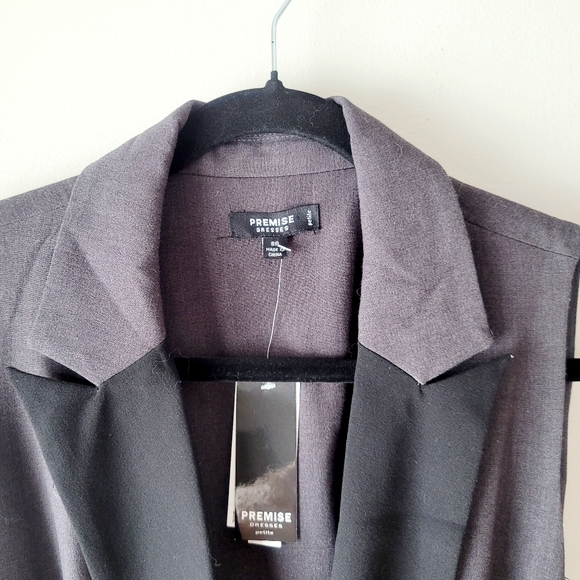 COPY - Premise Dress wrap me elegant office work belted - Picture 8 of 15